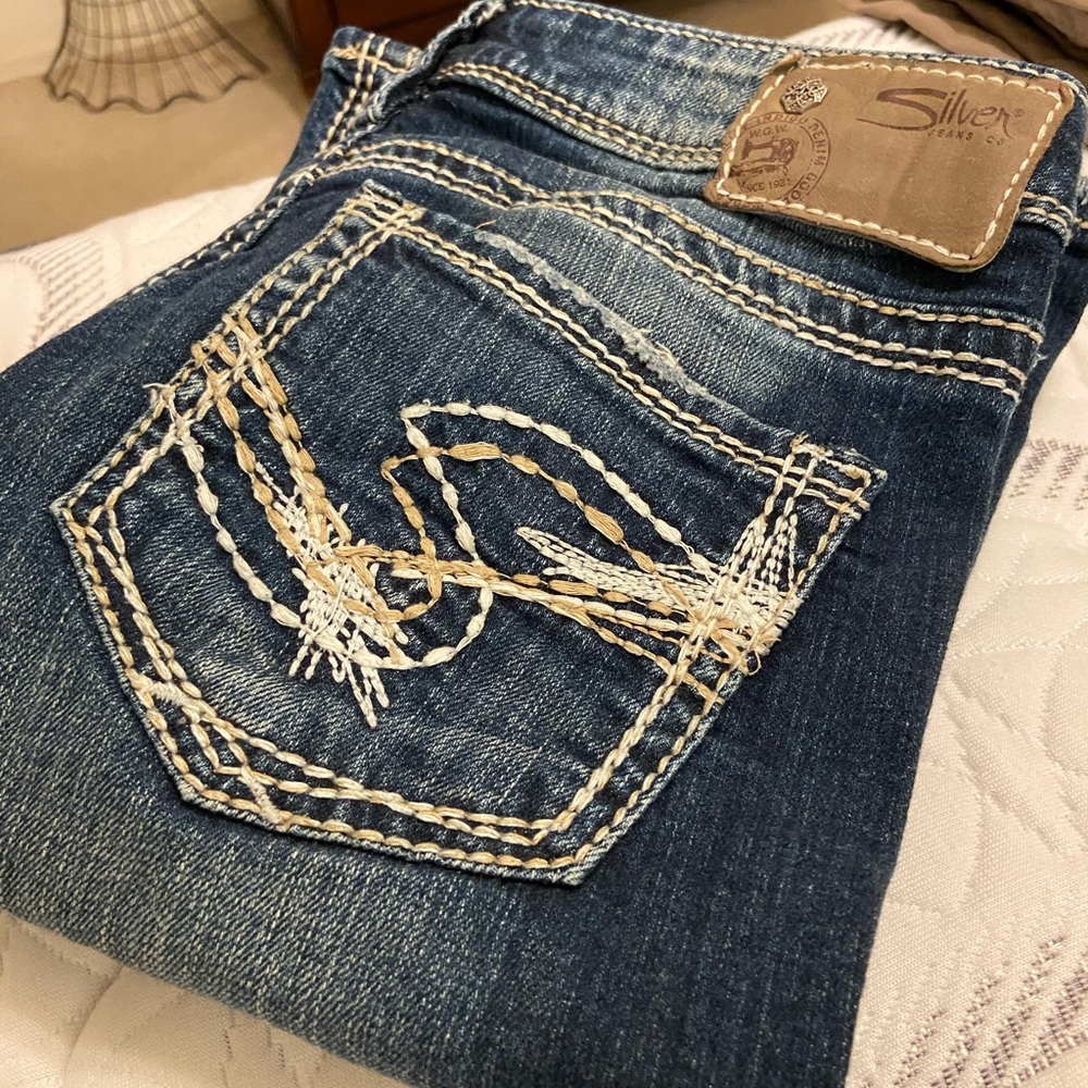 Silver Lola jeans